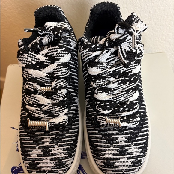 Burberry check knit box sneakers 37 - Picture 4 of 8